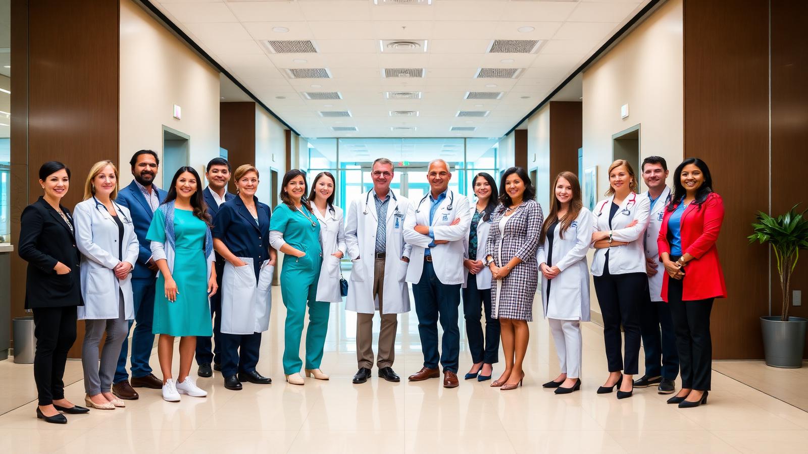 The Med 232 team in the company headquarters